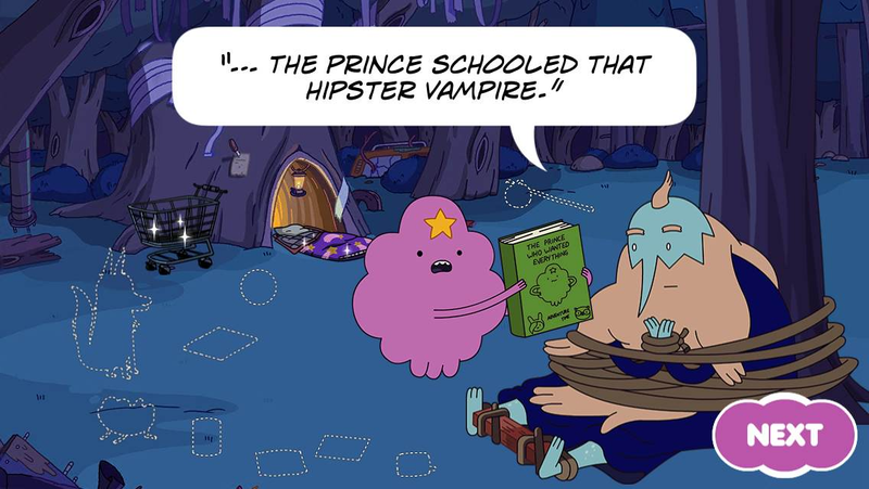 Illustration for article titled The New Adventure Time Mobile Game Is An Addictive Dance Off